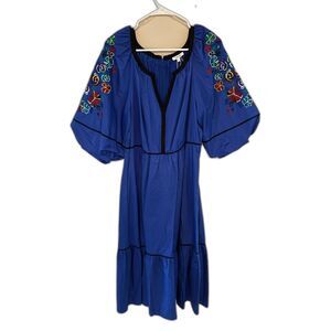 NWT Tyler Boe Floral Embroidered Maxi Dress